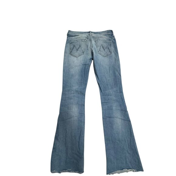 MOTHER The Slacker Fray Jeans Love Drunk Cowboy Raw Hem Size 25 - Picture 2 of 9